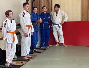 Crew at lake country